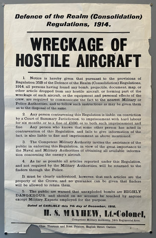 Link to  Wreckage of Hostile AircraftEngland, 1914  Product