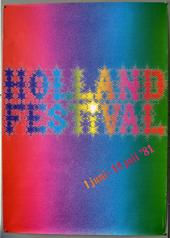 Link to  Holland Festival 1981The Netherlands, 1981  Product