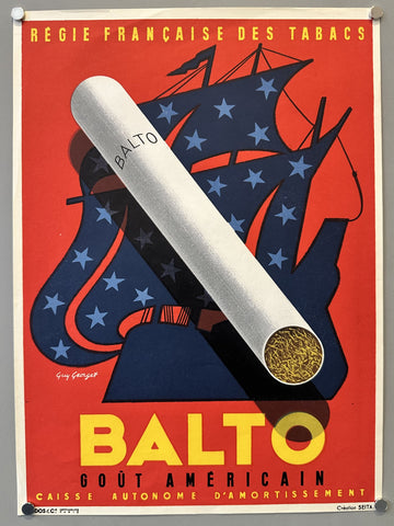 Link to &nbsp;Balto cigarettes #2France, c.1955's &nbsp;Product