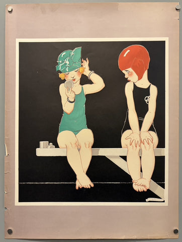 Children on Diving Board