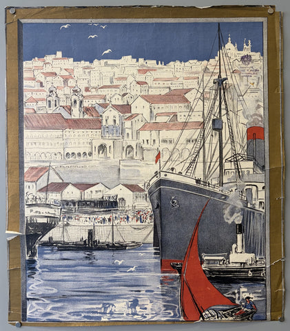 Link to &nbsp;Port of Lisbon, PortugalPortagal, 1929 &nbsp;Product