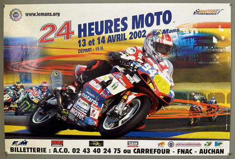Link to  24 Heures du Mans Moto 2002 PosterFrance, 2002  Product