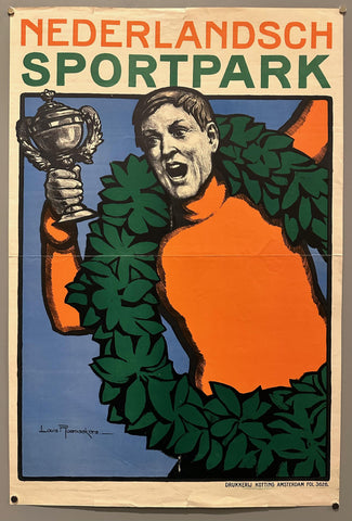 Link to  Nederlandsch Sportpark PosterNetherlands, c. 1928  Product