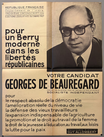 Votre Candidat Georges de Beauregard