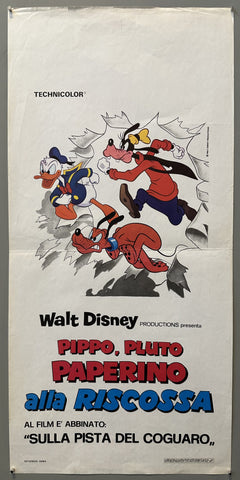 Link to  Pippo, Pluto, Paperino alla Riscossa Poster WhiteItaly, 1975  Product