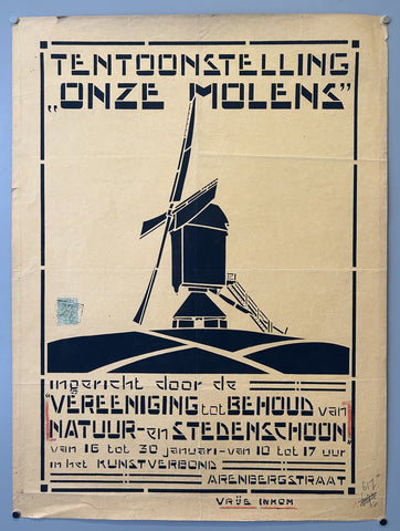 Link to  Tentoonstelling Onze MolensNetherlands, c. 1927  Product