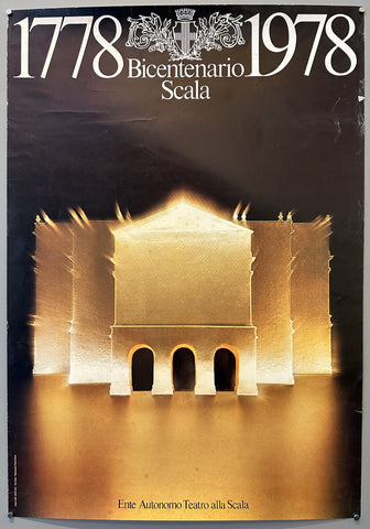 Link to  Bicentenario Scala PosterItaly, 1978  Product