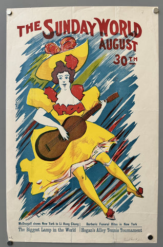 Link to &nbsp;The Sunday World - August 30U.S.A., 1896 &nbsp;Product