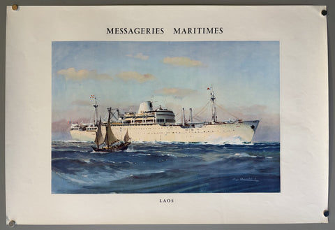 Link to &nbsp;Messageries Maritimes - LaosFrance, c.1952's &nbsp;Product