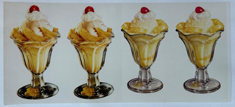 Link to  Peach and Orange Ice Cream SundaesUSA, c. 1950s  Product