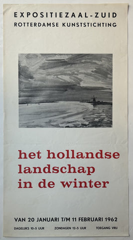 Link to  Het Hollandse Landschap In De Winter PosterNetherlands, 1962  Product