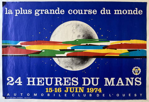 Link to  24 Heures Du Mans 1974 PosterFrance, 1974  Product