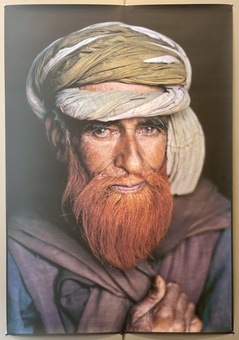 Link to  Steve McCurry Kashmiri Man with Henna BeardIndia, 1995  Product