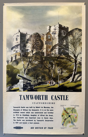 Link to  Tamworth Castle PosterEngland, 1965  Product