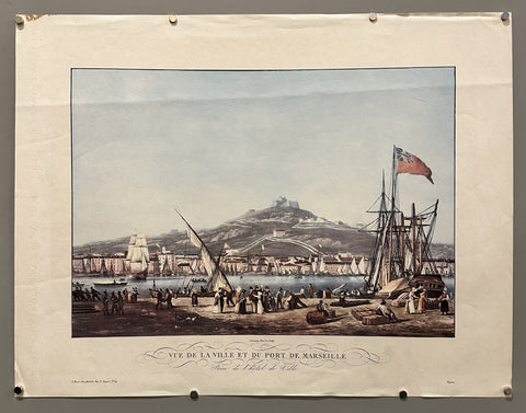 Link to &nbsp;Vue de la ville et du port de MarseilleFrance, 1967 &nbsp;Product