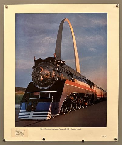 The American Freedom Train At The Gateway Arch