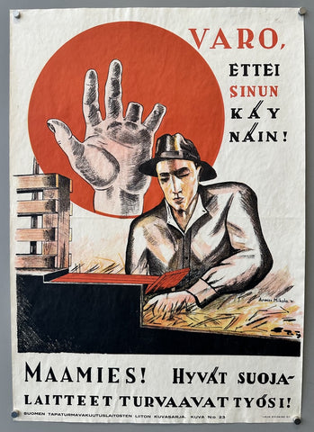 Maamies! Hyvät suojalaitteet turvaavat työsi!