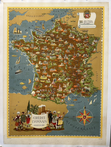 Credit Lyonnais Map