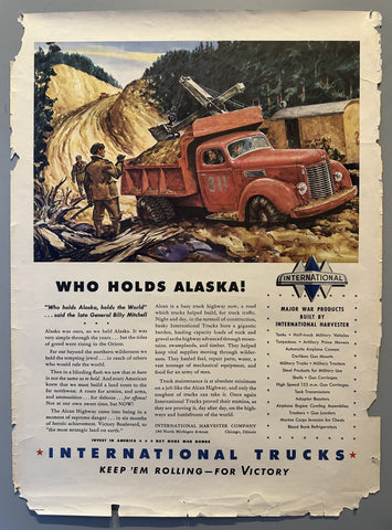 Link to  International Trucks PosterUnited States, 1943  Product