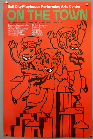 Link to  Salt City Playhouse 'On the Town'USA, c. 1990  Product