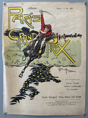 Link to  Paris Grand Prix PosterFrance, c. 1910s  Product