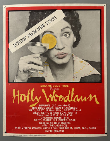Link to  Holly Woodlawn PosterUnited States, c. 1976  Product