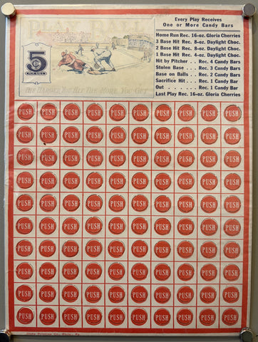 Play Ball 5 Cents Per Sale