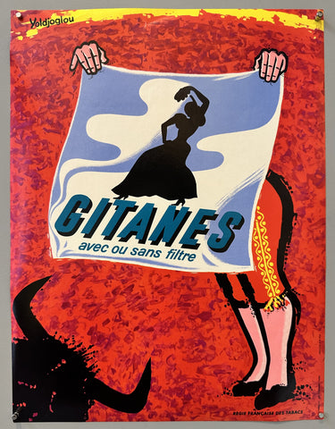 Link to &nbsp;Gitanes – avec ou sans filtreFrance, c.1955's &nbsp;Product