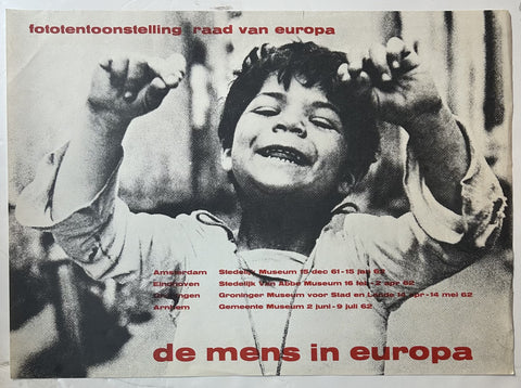 Link to  De Mens in Europa PosterNetherlands, 1962  Product