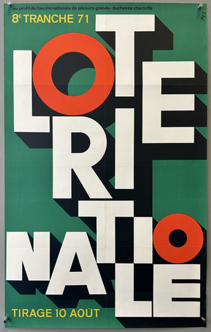 Link to  Loterie Nationale - Luxembourg #26Luxembourg,1971  Product
