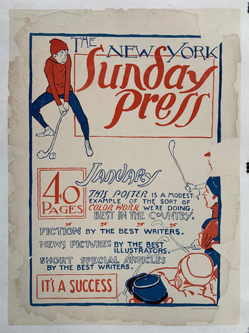 Link to  The New York Sunday PressUSA, C. 1900  Product