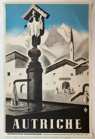 Link to  Autriche Travel PosterAustria, c. 1940s  Product
