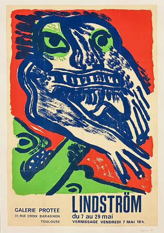 Link to  Bengt Lindström at Galerie Protee PosterFrance, c. 1980  Product