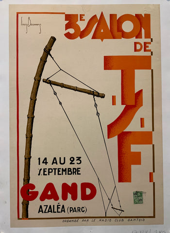 Link to  3e Salon de TSF PosterFrance, c. 1980s  Product