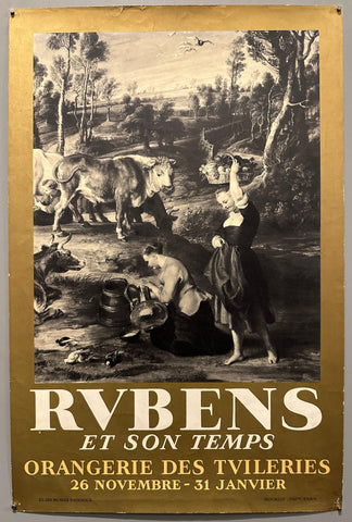 Link to  Rubens et Son Temps at Musée de l'Orangerie PosterFrance, 1936  Product