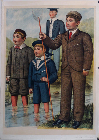 Link to  Fashion Advertisement for Young BoysFrance, C. 1900s?  Product