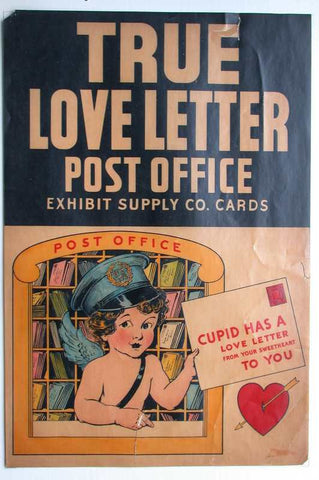 Link to  Exhibit Supply Co. True Love Letter Post Office Print  Product