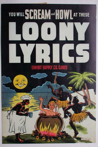 Link to  Exhibit Supply Co. Loony Lyrics Print  Product