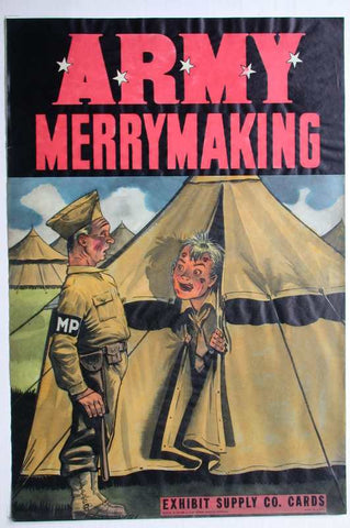 Link to  Exhibit Supply Co. Army Merrymaking Print  Product