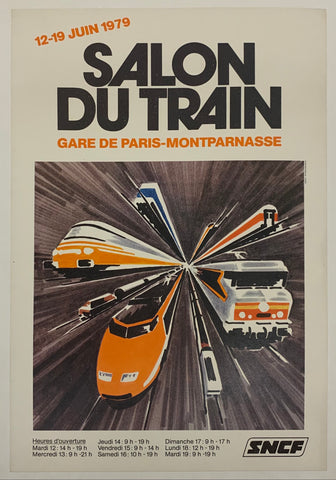 Link to  Salon Du Train Gare De Paris-MontparnasseFrance, C. 1979  Product