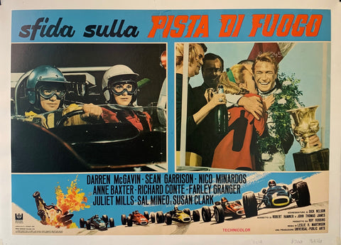 Link to  Sfida Sulla Pista di Fuoco (Challenge on the Fire Trail)Italian Film, 1969  Product