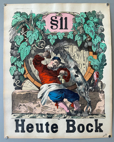 Link to  Heute Bock Weissenburg Lithograph #32France, c. 1890s  Product
