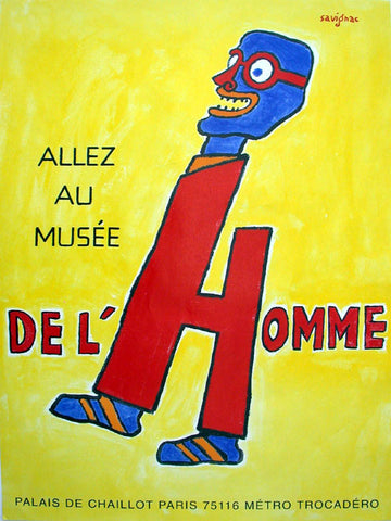 Link to  Allez Au Musée De L'HommeRaymond Savignac  Product