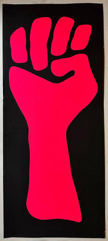 Fist of Solidarity Silkscreen Poster