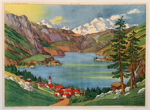 Link to  Tableaux de Géographie - Collection Rossignol (Lake)France, C. 1950  Product
