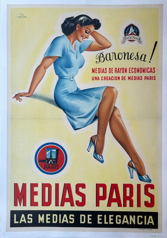 Link to  Medias Paris PosterArgentina, c. 1950  Product