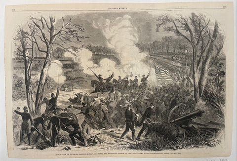 Link to  Harper's Weekly 'Battle of Pittsburg Landing' IllustrationU.S.A., 1862  Product