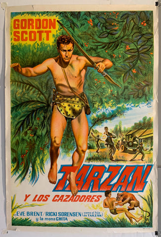 Link to  Tarzan Y Los Cazadores PosterSpain, 1958  Product