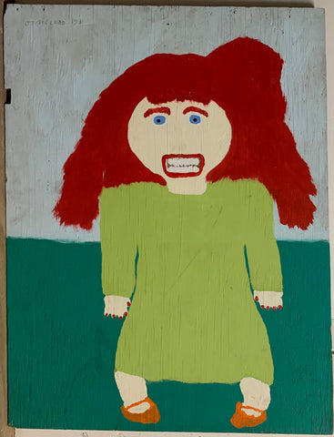 Link to  Jake McCord Painting Scared Ginger #1McCord Painting, c. 1990  Product
