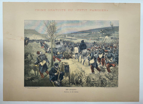 Link to  Prime Gratuite du "Petit Parisien" En Avant!France, C. 1914  Product
